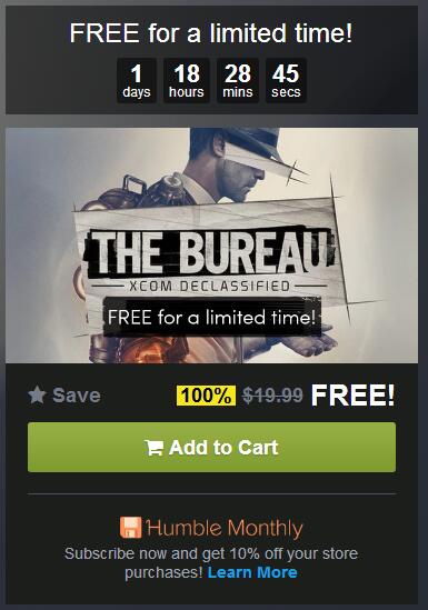 HB免费领steam游戏调查局幽浮解密