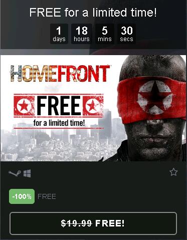 HB免费领steam游戏国土防线