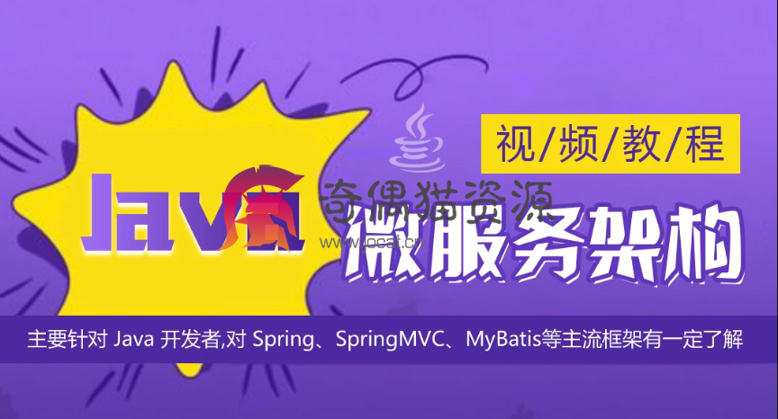 [架构师] 2018年Java微服务架构视频教程