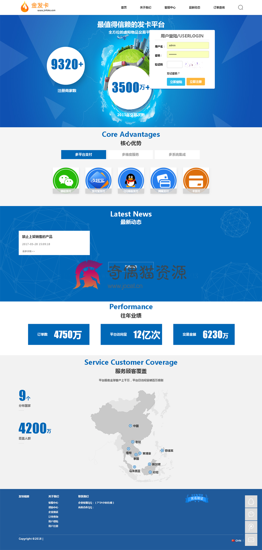 【免费源码】最新企业级发卡平台商业版完整网站源码分享/多支付接口功能/运营级自动发卡系统源码