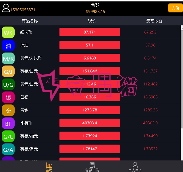 2019061000590336 - PHP源码Thinkphp微盘源码下载|微交易源码MT4外汇|贵金属交易