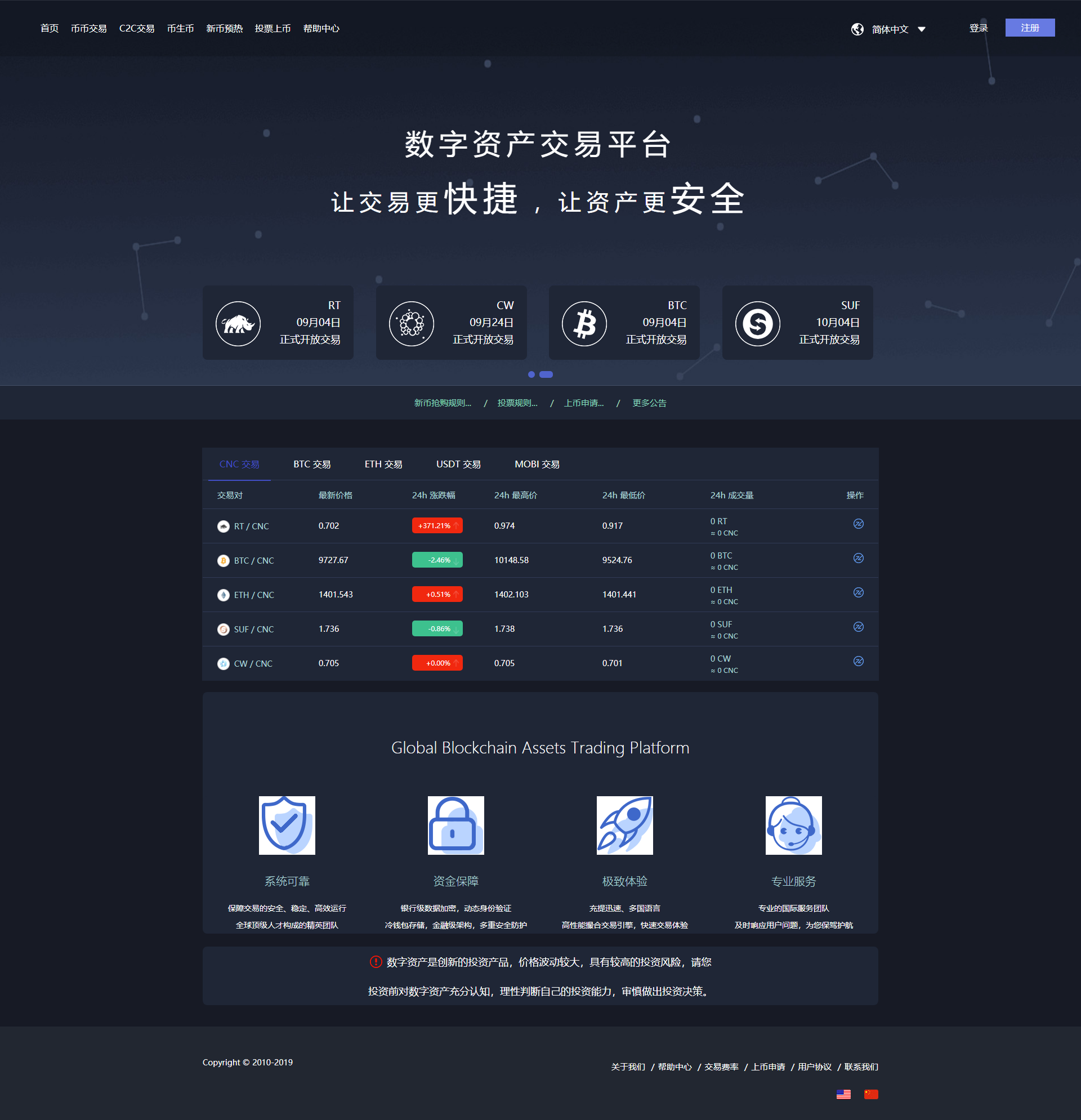 虚拟交易系统|多币种交易源码下载|BTC LTC ETH 猫力币机器人数字货币交易
