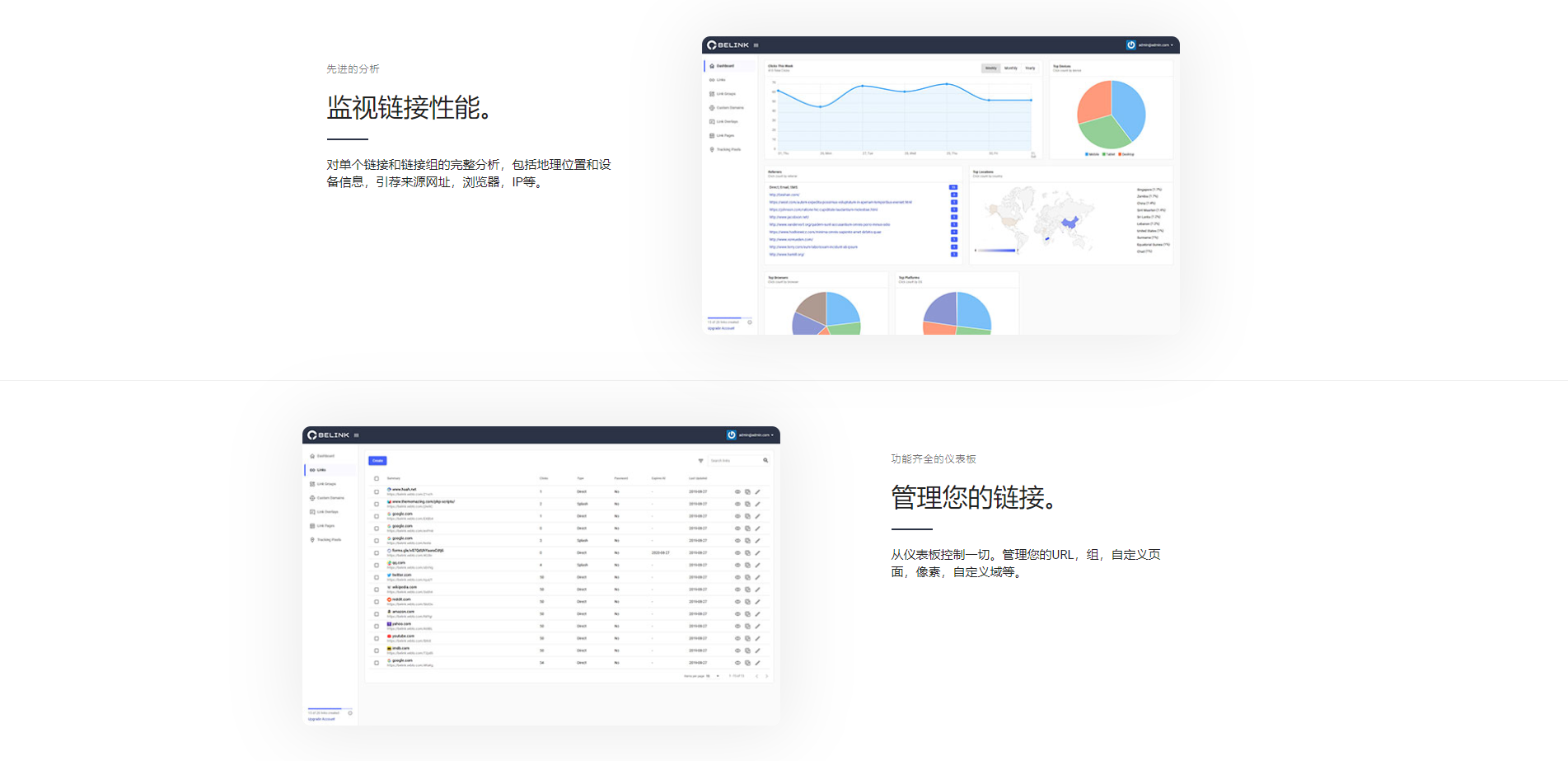 2020060703472979 - 免费源码|BeLink v1.0.4网站URL缩短器短域名生成源码