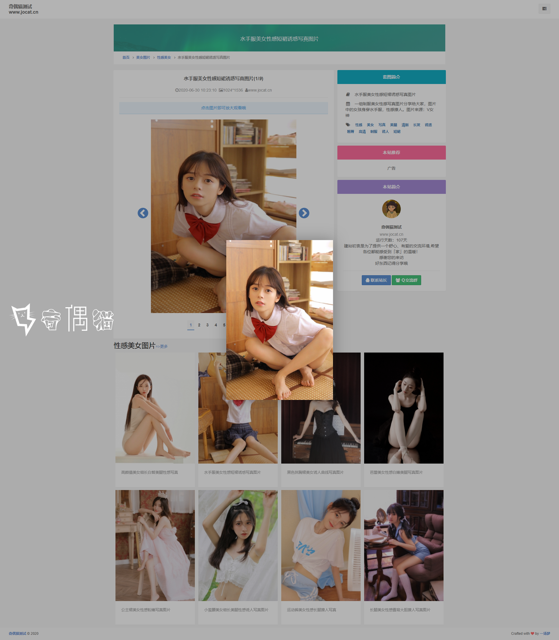 2020063003005950 - 亲测|长腿美女写真自动采集上传即用PHP源码