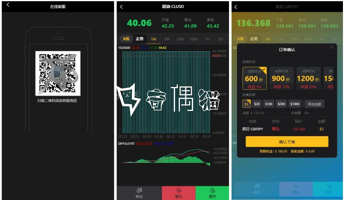 亲测|金融微盘源码|需修复K线