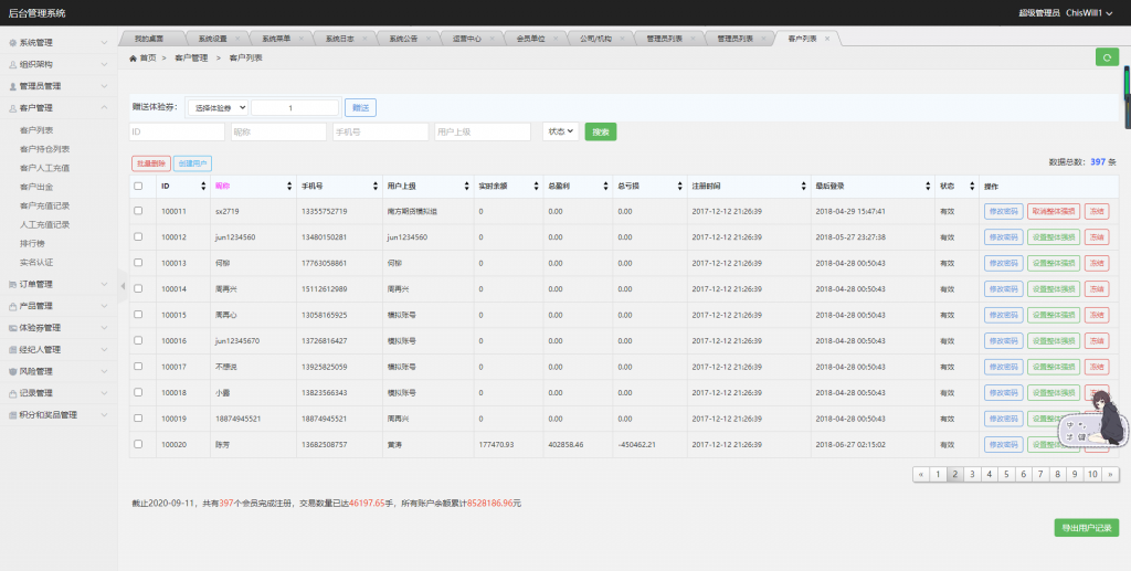 2020091207505865 - yii框架美金版外汇股指手动结算点位盘非时间盘+完善风控系统+完整数据
