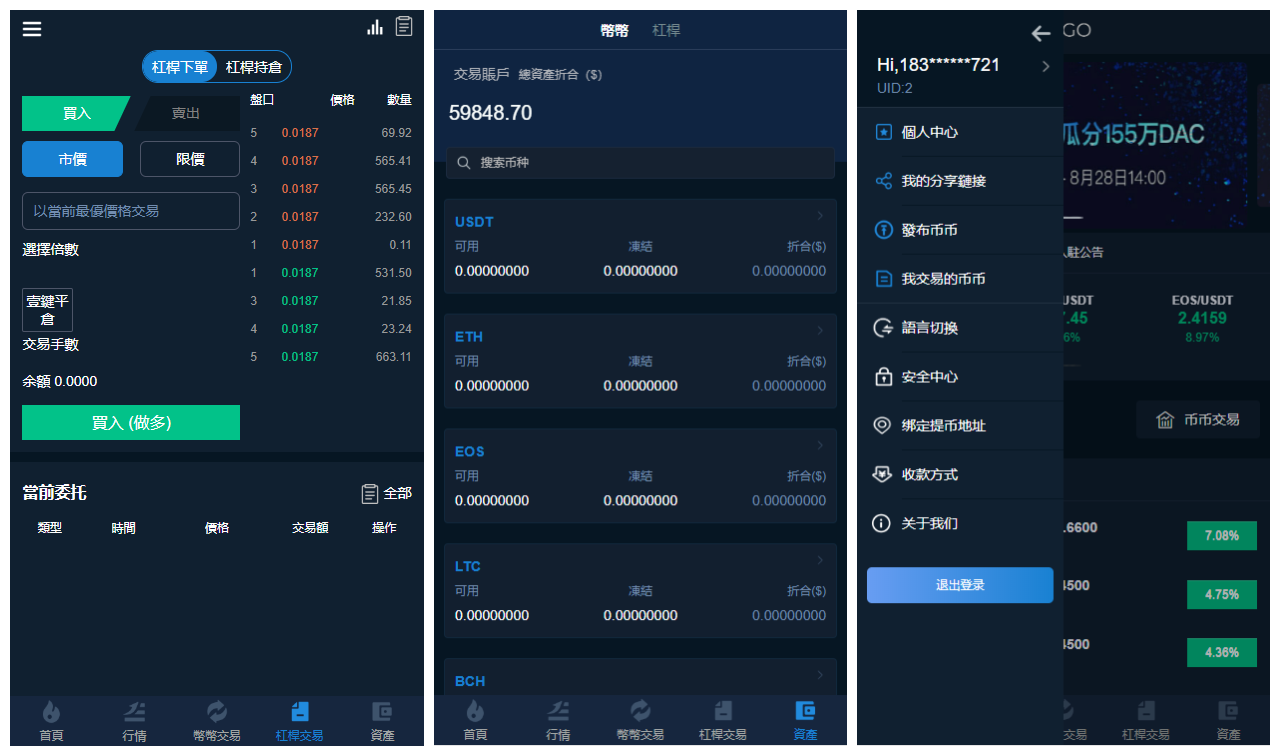 2020101714023260 - 硬货|交易所多语言源码+完整数据+币币交易、法币交易、C2C交易、合约交易