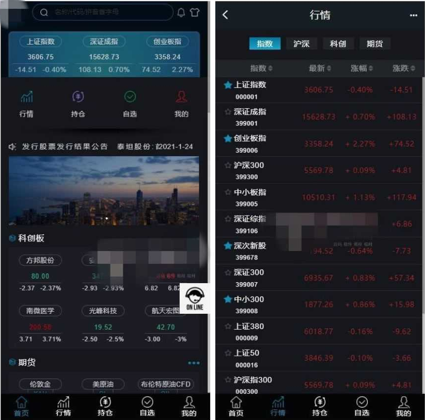 3.0新股申购新增新股申购功能+独立新股管理后台+实时分时线和K线