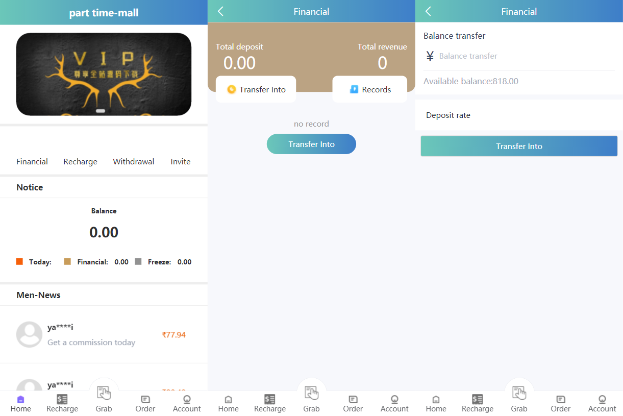 亲测|二开嗨淘V8新UI源码下载六国语言增加第三方支付与提现