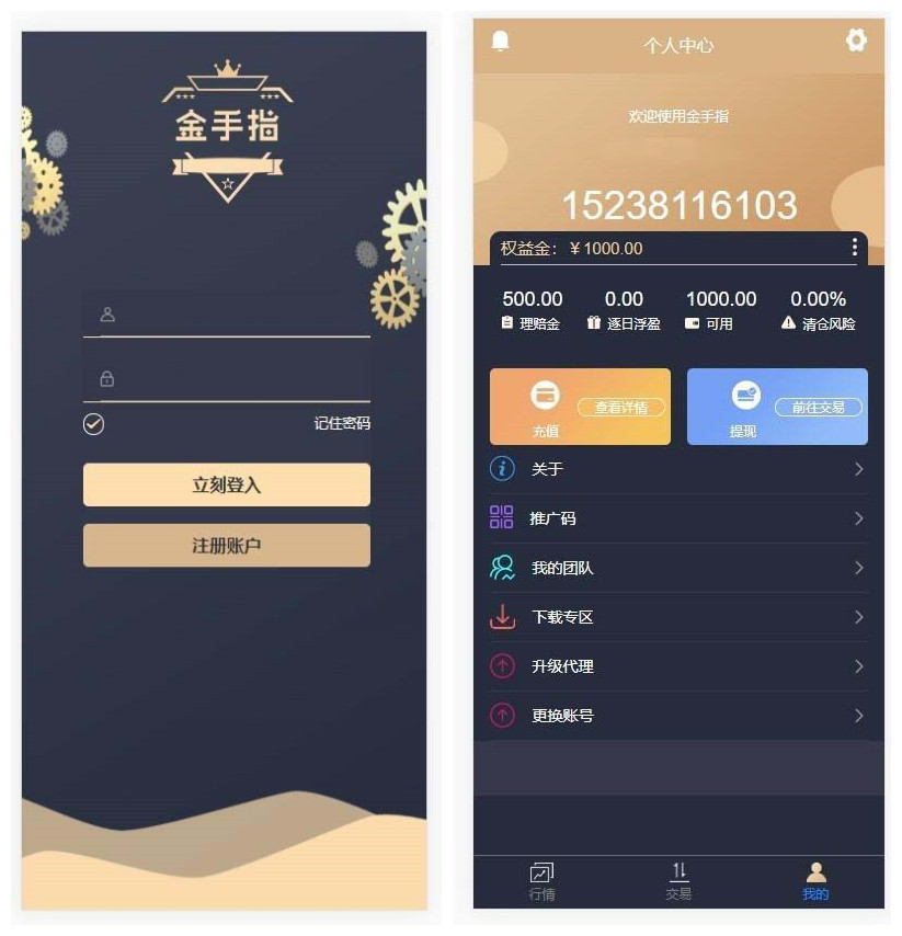 金手指股票配资微交易股票配资微交易+虚拟股票交易程序源码下载