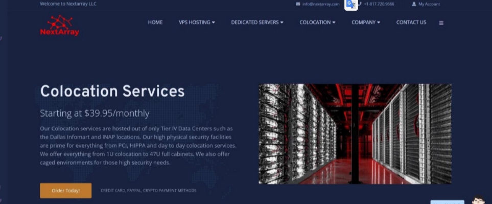 Nextarray-VPS云服务器特价优惠 美国达拉斯机房 2核1G内存100Mbps带宽不限流量 低至$1.99/月