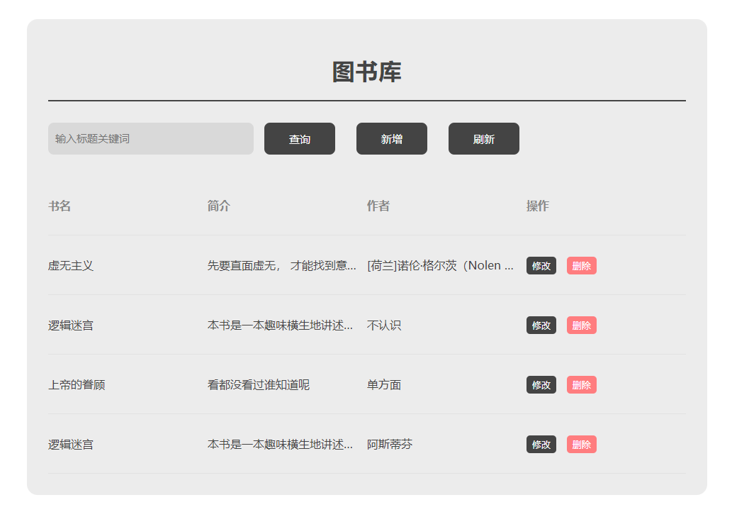 免费|PHP毕设图书库毕业设计网页源码免费下载