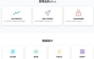 思博虚拟主机销售系统，支持对接梦奈宝塔，EasyPanel，Mnbt