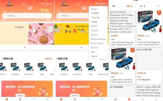 新版跨境电商系统/多语言商城/商家入驻/一键铺货后台下单