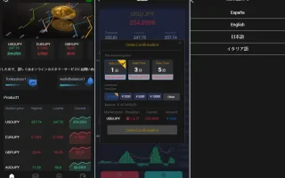 海外日语多语言微盘微交易源码/外汇微交易源码 支持语言：英文、日语、西班牙语