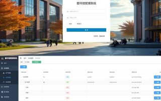 springboot图书馆管理系统前后端分离版本加论文