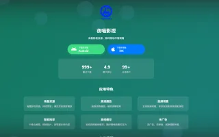 非常好看的APP下载页源码