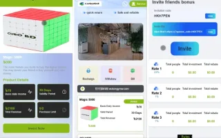 Cubobd海外投资理财源码下载/前端HTML+后端PHP源码下载