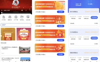 房地产投资理财源码/投资理财源码下载/三级代理分销+每日签到/前端html+后端PHP